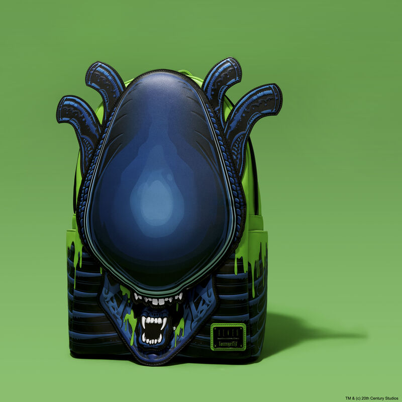 Alien Xenomorph Cosplay Glow Full-Size Backpack