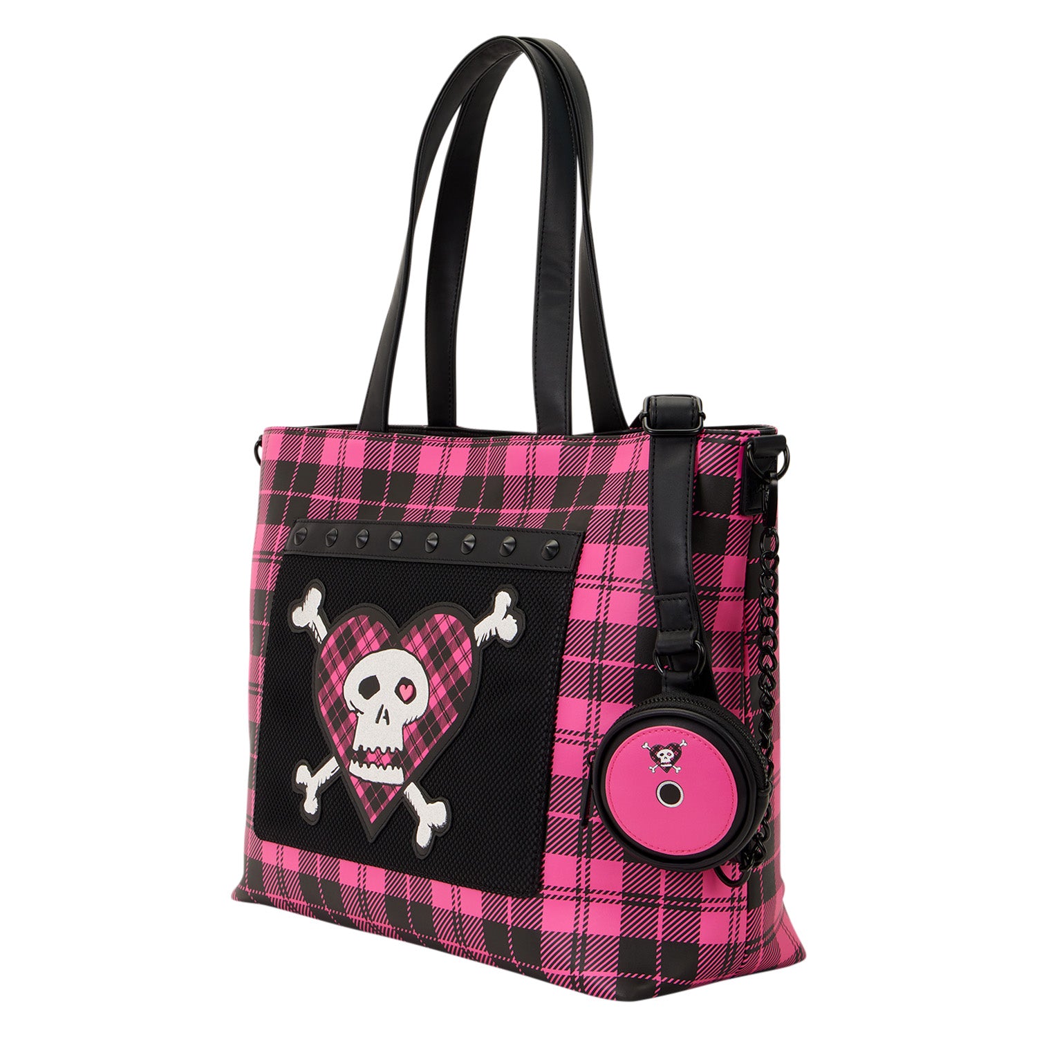Avril Lavigne Logo Tote Crossbody Bag with Coin Bag