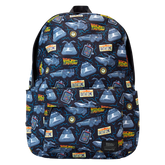 Back To The Future 40th Anniversary All-Over Print Nylon Full-Size Backpack