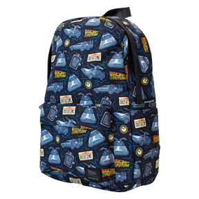 Back To The Future 40th Anniversary All-Over Print Nylon Full-Size Backpack