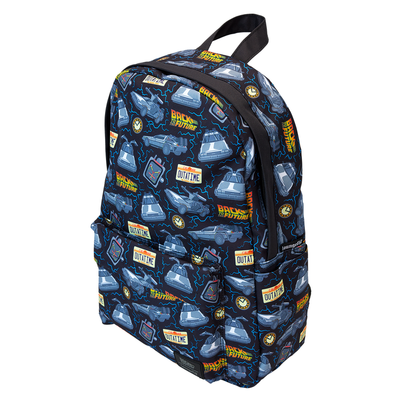 Back To The Future 40th Anniversary All-Over Print Nylon Full-Size Backpack