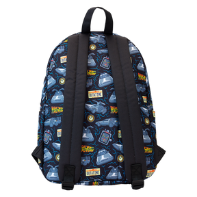 Back To The Future 40th Anniversary All-Over Print Nylon Full-Size Backpack