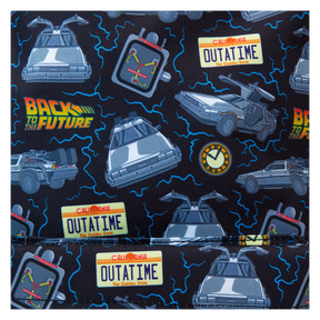 Back To The Future 40th Anniversary All-Over Print Nylon Full-Size Backpack