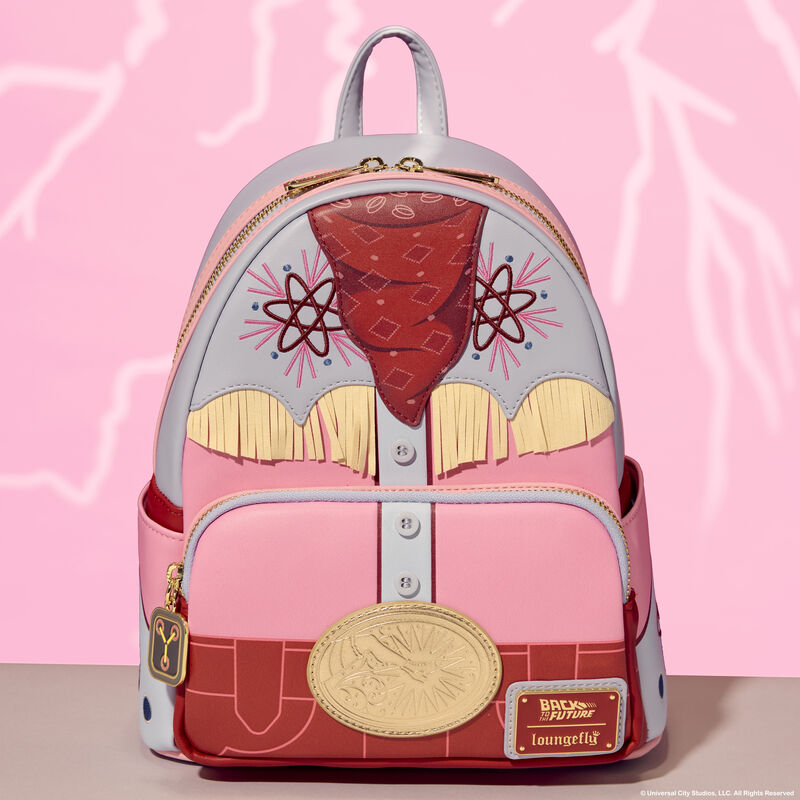 Back To The Future 40th Anniversary Marty McFly Western Cosplay Mini Backpack