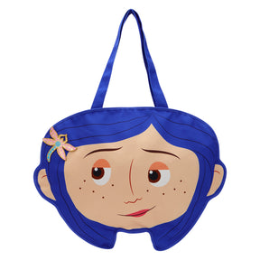 Coraline Cosplay Canvas Tote Bag