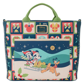 Minnie Mouse Holiday Convertible Tote Bag