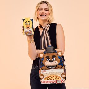 Five Nights at Freddy's Freddy Fazbear Plush Cosplay Lenticular Mini Backpack