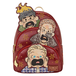 Home Alone Triple Pocket Mini Backpack
