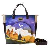 Harry Potter Hogwarts Starry Sky Convertible Backpack & Tote Crossbody Bag