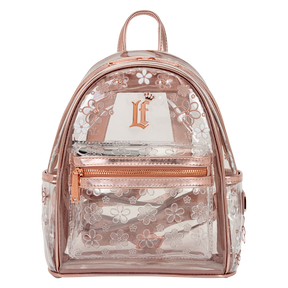 Loungefly Clear Floral Mini Backpack