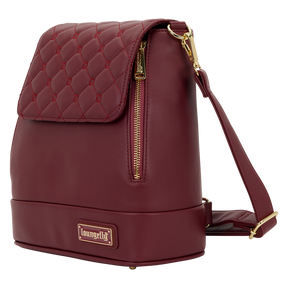 Loungefly The Lilly Red Convertible Mini Backpack & Crossbody Pin Trader Bag