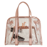 Loungefly Clear Floral Crossbody Bag with Coin Bag