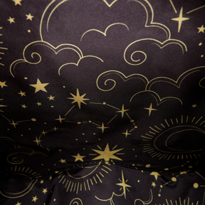 Loungefly Gold Star Sequin Figural Crossbody Bag