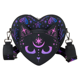 Loungefly Neon Cat Heart Figural Crossbody Bag