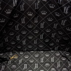 Loungefly The Mo Black Convertible Backpack & Tote Crossbody Pin Trader Bag