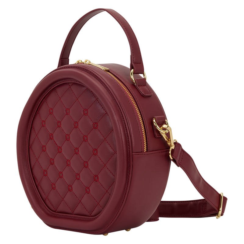 Loungefly The Laura Red Crossbody Pin Trader Bag