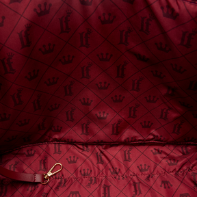 Loungefly The Mo Red Convertible Backpack & Tote Crossbody Pin Trader Bag