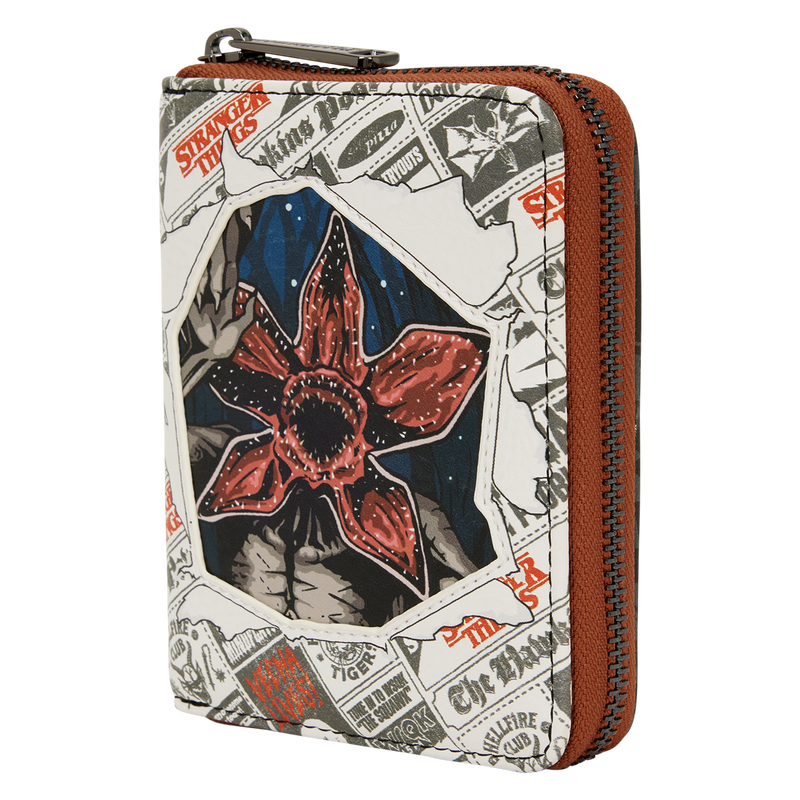 Stranger Things 5 Zip Around Wallet