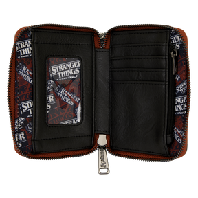 Stranger Things 5 Zip Around Wallet