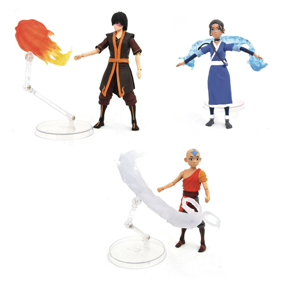 AVATAR THE LAST AIRBENDER SERIES 1 DLX ACTION FIGURE ASST