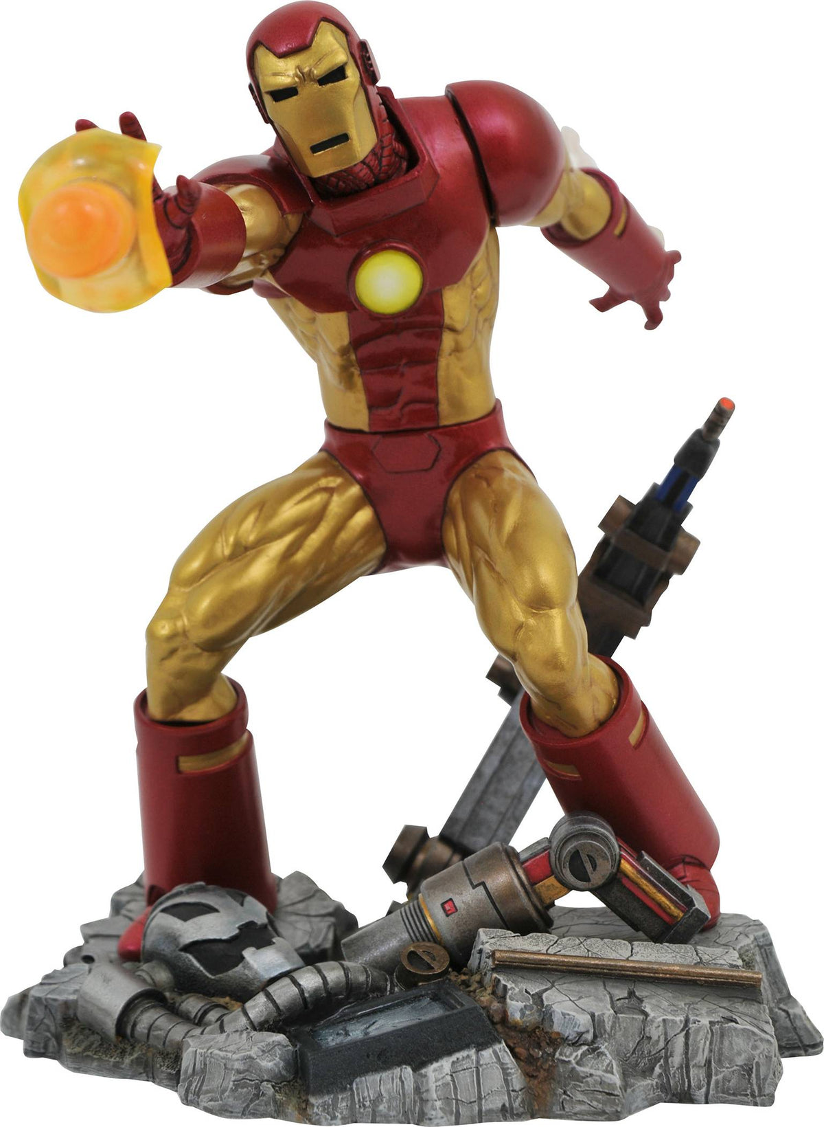 MARVEL GALLERY COMIC IRON MAN PVC STATUE (C: 1-1-2)