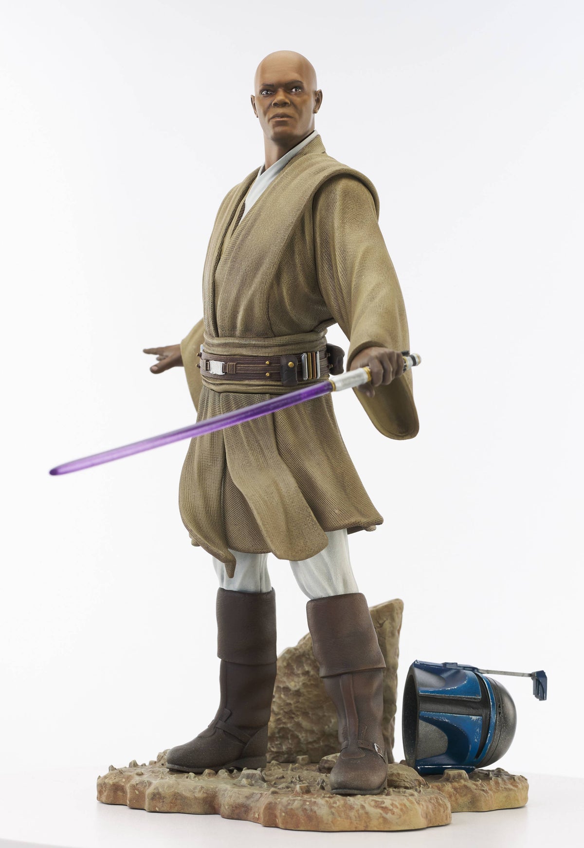 STAR WARS PREMIER COLLECTION AOTC MACE WINDU STATUE