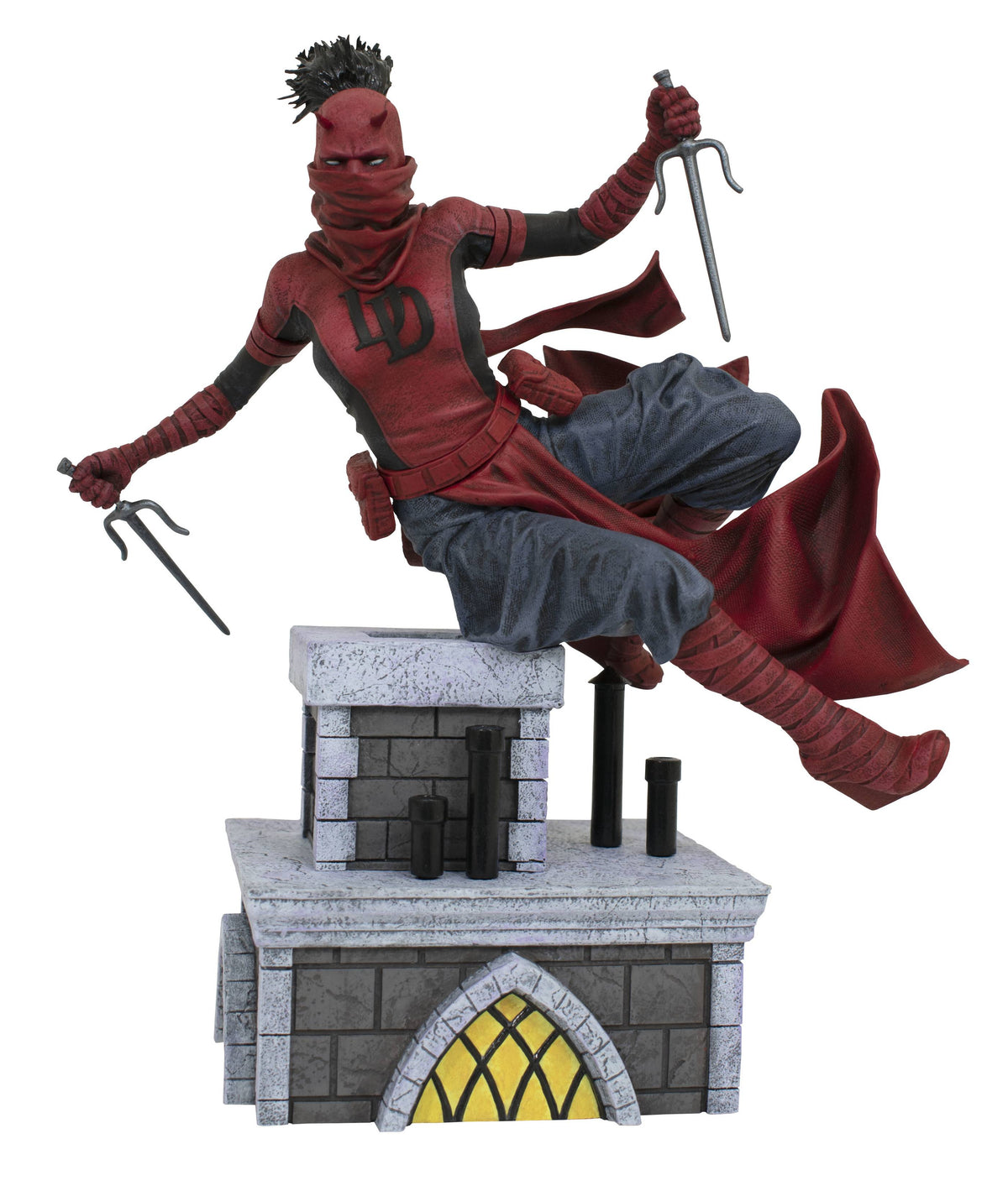 MARVEL GALLERY COMIC ELEKTRA AS DAREDEVIL PVC STATUE