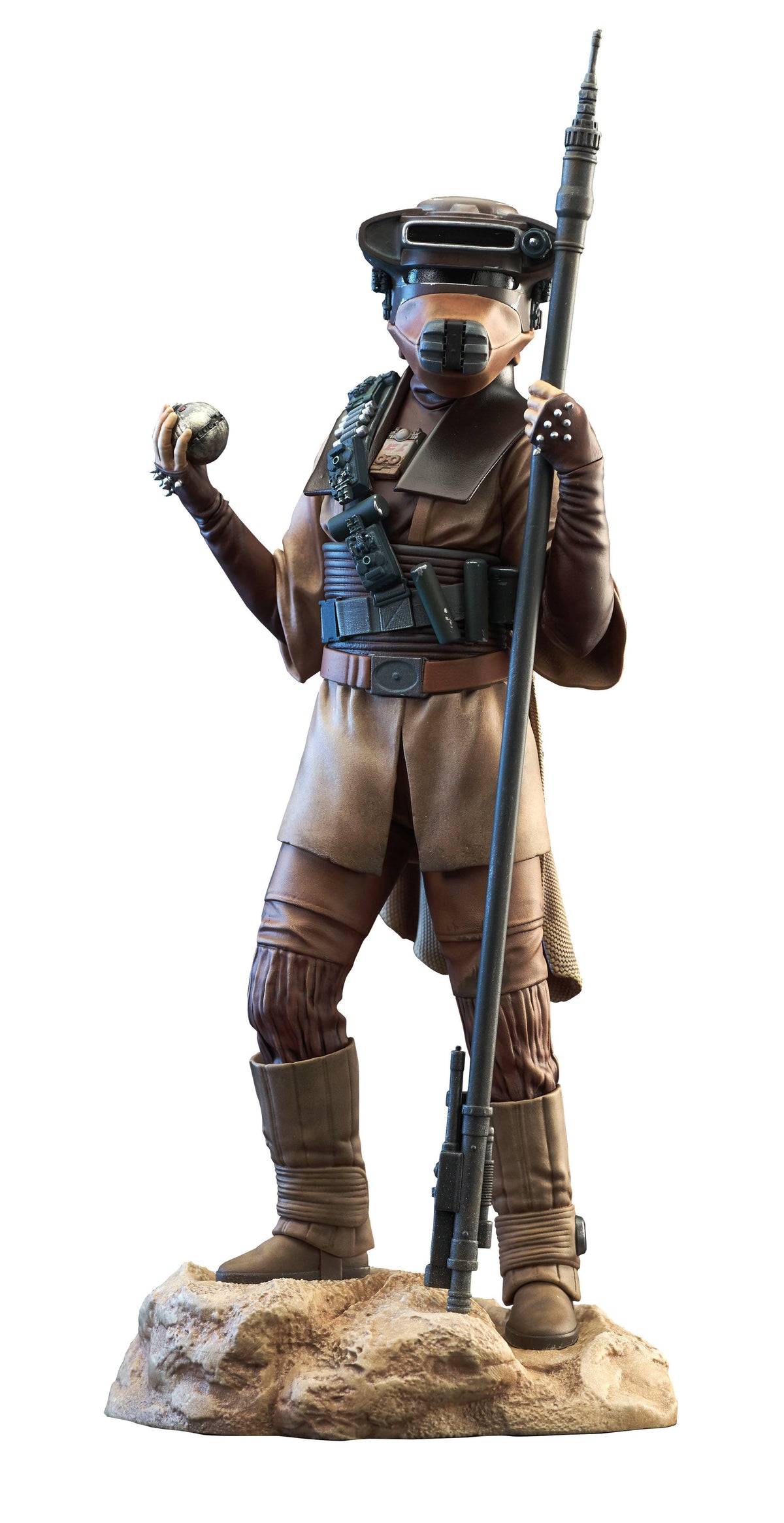 SW PREMIER COLLECTION ROTJ LEIA IN BOUSHH DISGUISE STATUE