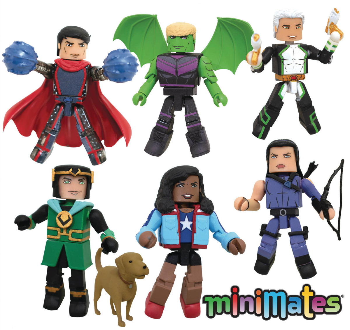 MARVEL MINIMATES YOUNG AVENGERS DLX BOX (C: 1-1-2)