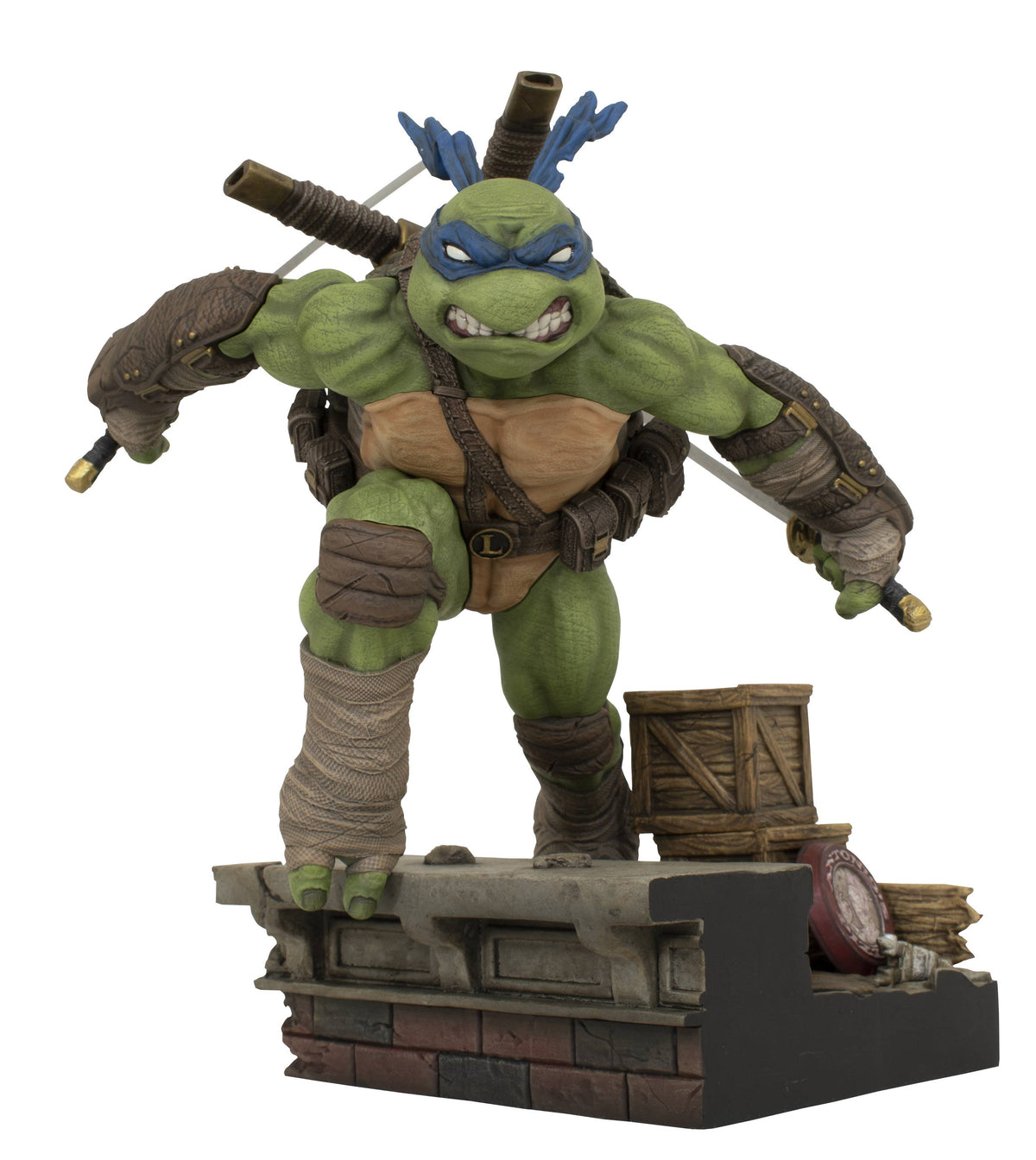 TEENAGE MUTANT NINJA TURTLE GALLERY LEONARDO PVC STATUE