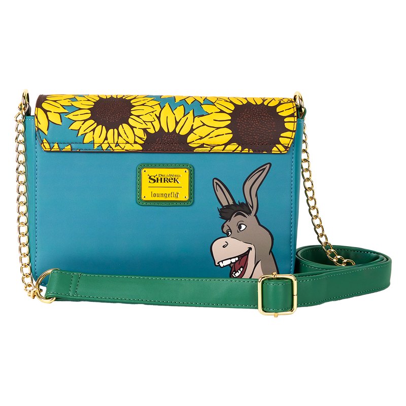 Shrek & Donkey Sunflower Field Crossbody Bag