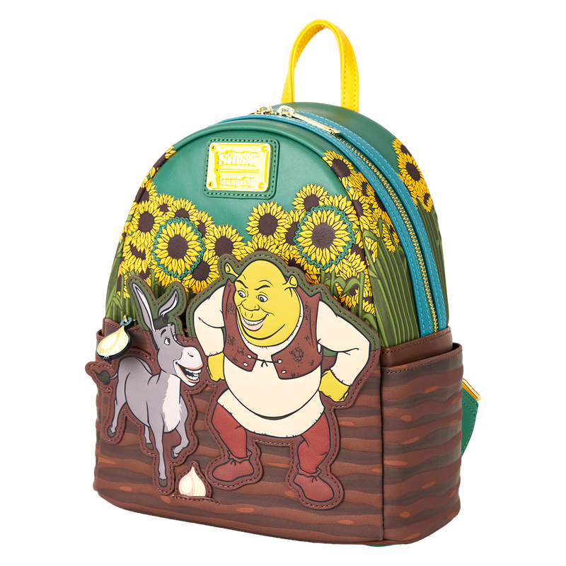 Shrek & Donkey Sunflower Field Mini Backpack