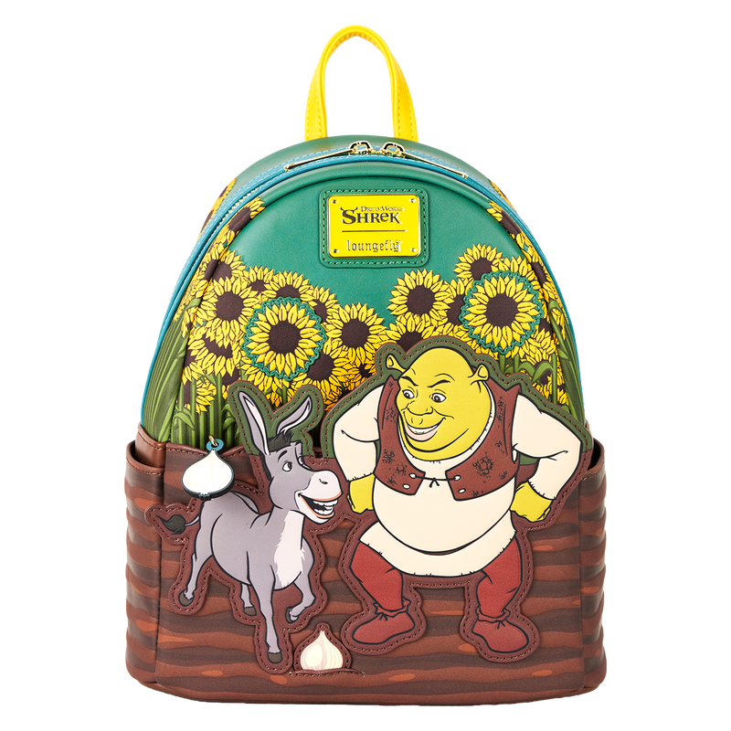 Shrek & Donkey Sunflower Field Mini Backpack