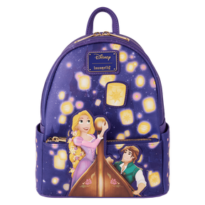 Tangled Rapunzel & Flynn Rider Lantern Light Up Mini Backpack