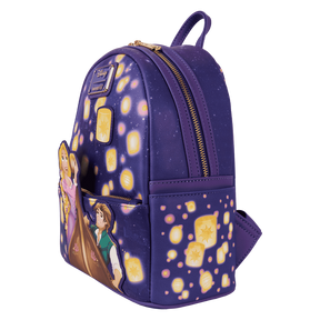 Tangled Rapunzel & Flynn Rider Lantern Light Up Mini Backpack