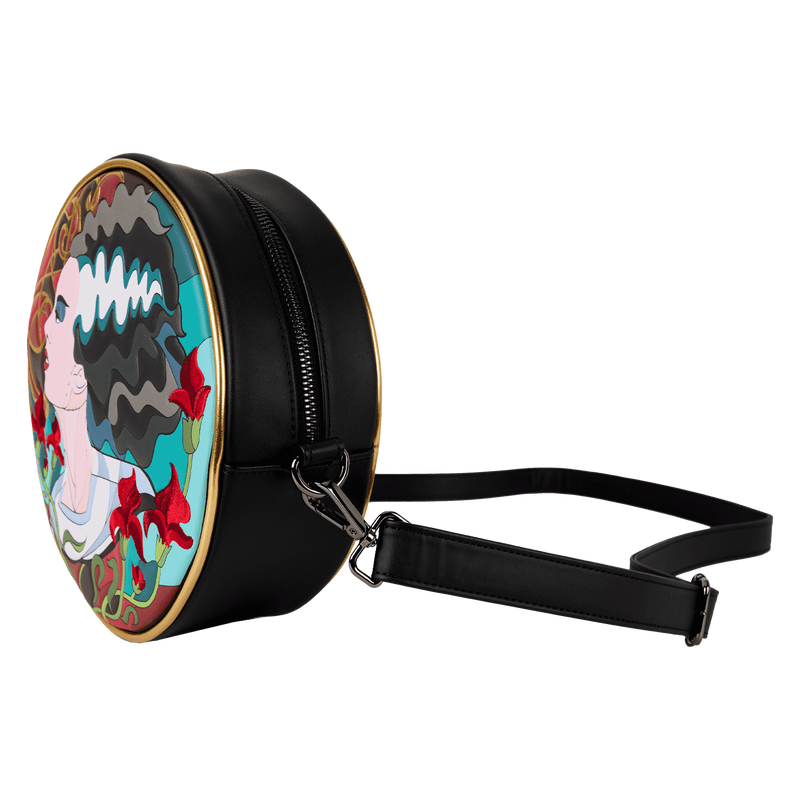 Universal Monsters The Bride Of Frankenstein Stained Glass Crossbody Bag
