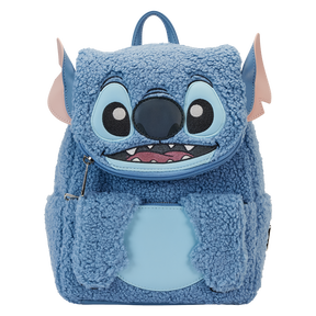 Stitch Plush Sherpa Cosplay Mini Backpack