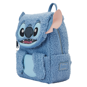 Stitch Plush Sherpa Cosplay Mini Backpack