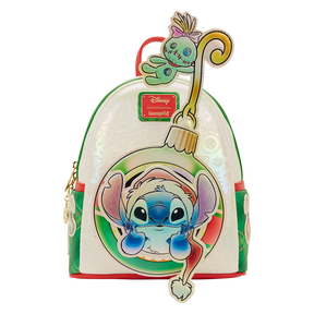 Stitch & Scrump Iridescent Holiday Ornament Mini Backpack