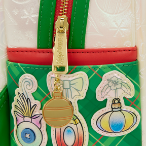 Stitch & Scrump Iridescent Holiday Ornament Mini Backpack