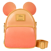 Mickey Mouse Glitter Sequin Convertible Mini Backpack & Crossbody Bag