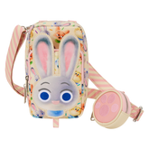 Zootopia 2 Judy Hopps Cotton Candy Cosplay Cell Phone Crossbody Bag with Coin Bag