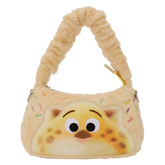 Zootopia 2 Officer Clawhauser Cotton Candy Plush Cosplay Crossbody Bag
