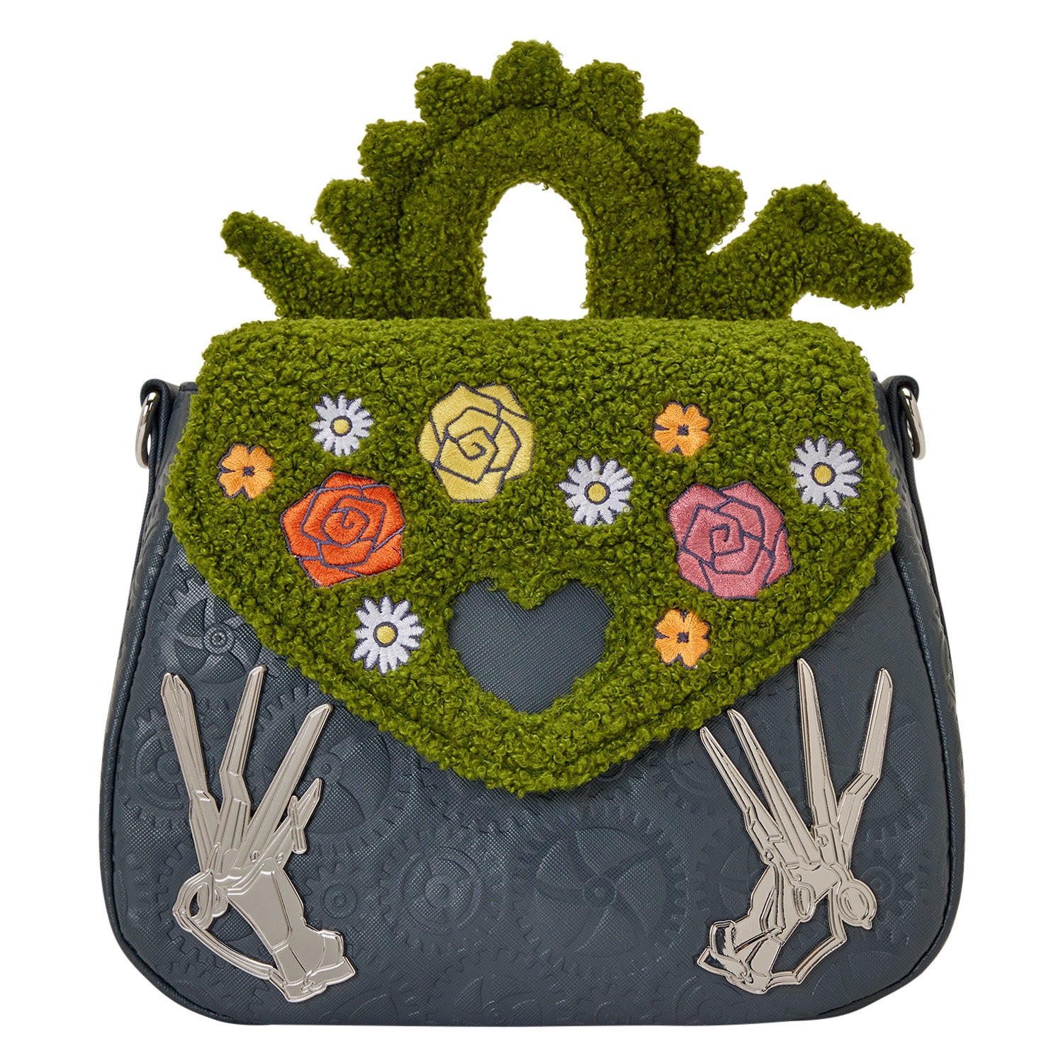 Edward Scissorhands Sherpa Crossbody Bag