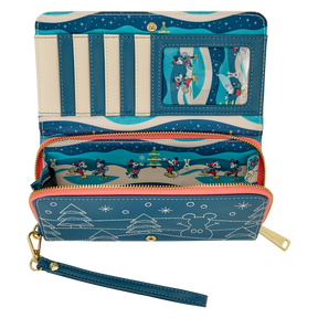 Mickey & Minnie Holiday Wristlet Wallet