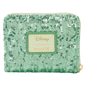 Peter Pan Tinker Bell Holiday Sequin Tri-Fold Wallet