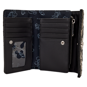 Mickey Mouse Artist Sketch Flap Wallet