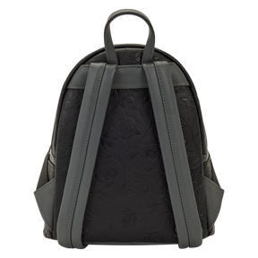 Wednesday Black Roses Mini Backpack