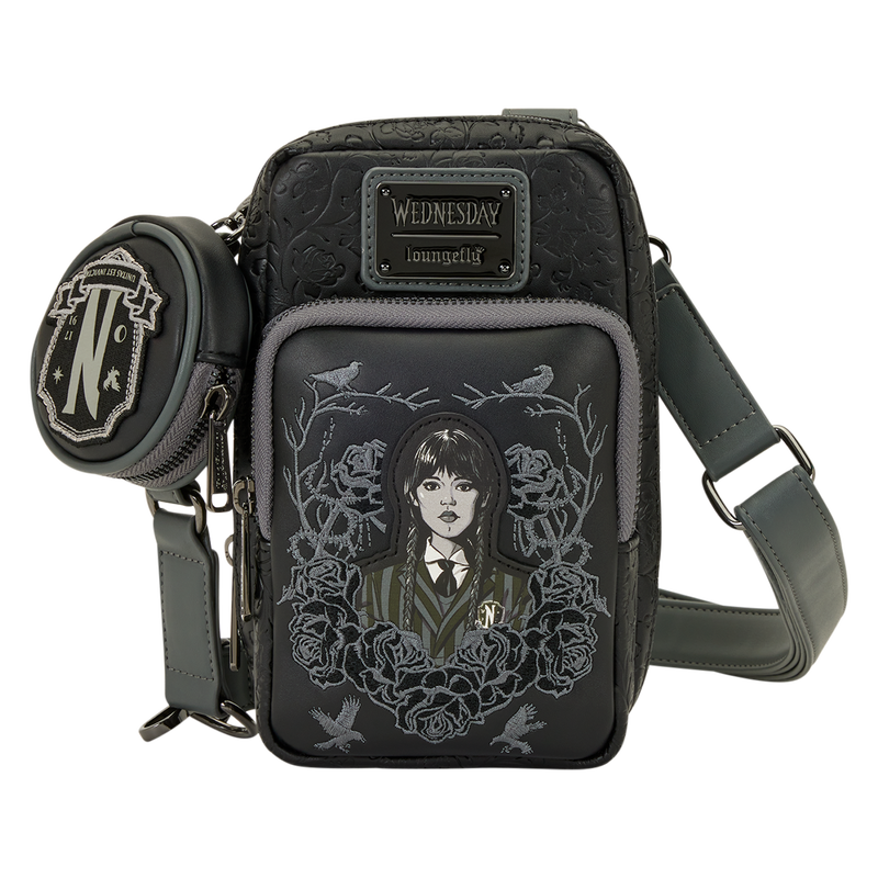 Wednesday Typewriter Crossbody Bag