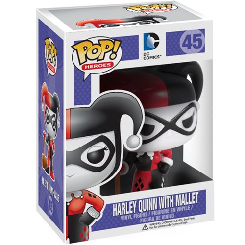 DC Comics Harley Quinn with Mallet Funko Pop! Vinyl Figure #45